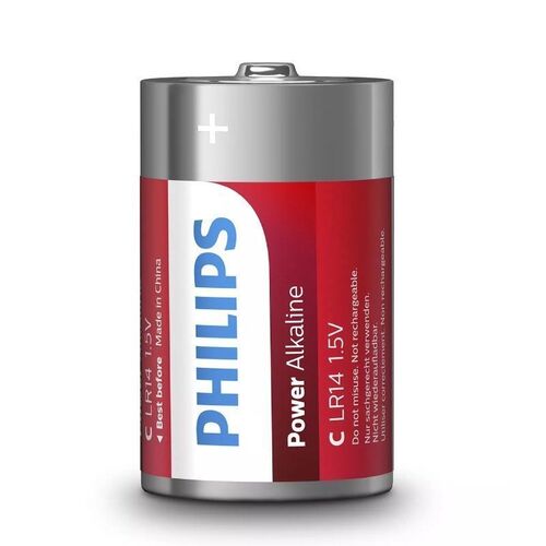 Philips Pilas Alcalinas Power LR14 / C blister 2 uds