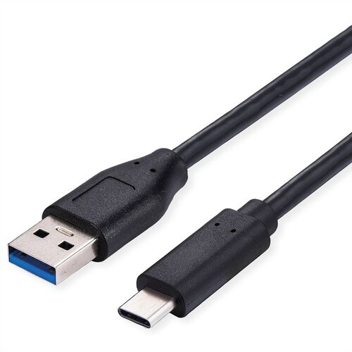 CABLE USB 3.2 Gen1  A- Tipo C, M/M, (5V/3A), 1 m STANDARD