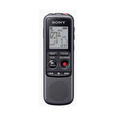 SONY GRABADORA DIGITAL 4 GB, MP3, USB, PC/MAC, HASTA 521 H.