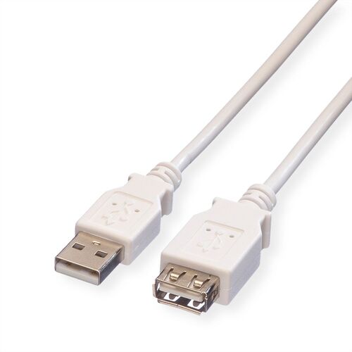 CABLE USB 2.0 A M/A H 3 METROS VALUE
