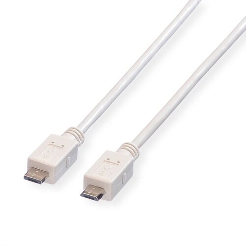 CABLE USB 2.0 1,8 M. MICRO A M- MICRO USB B M VALUE