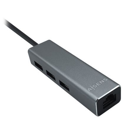 CONVERTIDOR + HUB USB 3.0 DE 3 PUERTOS + 1 X RJ45 ETHERNET 10/100/100