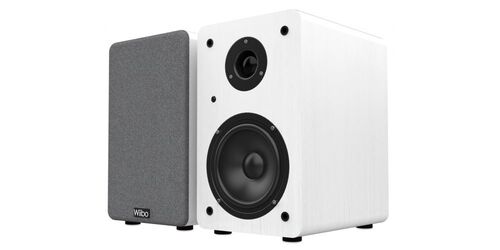 Wiibo Karino 200 Altavoces HiFi Estanteria 2 Vias Reflex Pareja Blanco