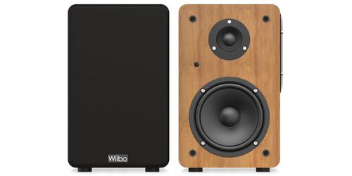 Wiibo Neo 100 Altavoces Vintage Estantera Bluetooth HiFi Activos 100W. Pareja