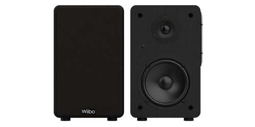 Wiibo Neo 100 Black Altavoces Vintage Estanteria Bluetooth HiFi Activos 100w Pareja