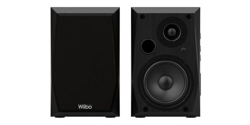 Wiibo Neo 50 Altavoces Estantera Bluetooth Activos 50W. Pareja Negro