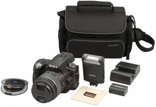 Sony LCSU20B - Bolsa para videocámara o DSLR, Color Negro