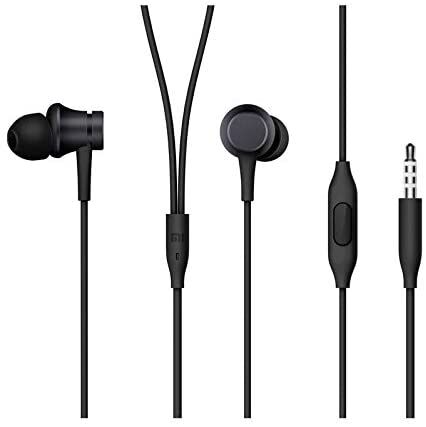 Auriculares Intrauditivos Xiaomi Mi In Ear Basic/ con Micrófono/ Jack 3.5/ negros