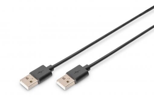 DIGITUS CABLE USB 2.0 AM/AM 3 METROS NEGRO