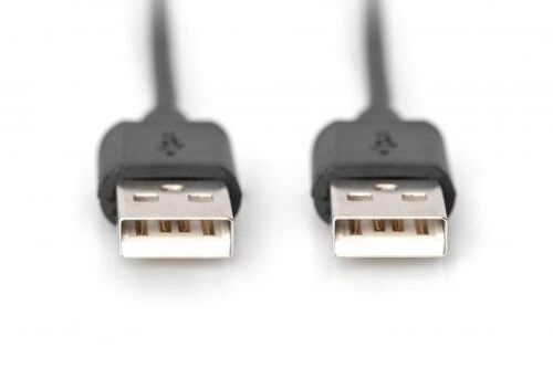DIGITUS CABLE USB 2.0 AM/AM 3 METROS NEGRO