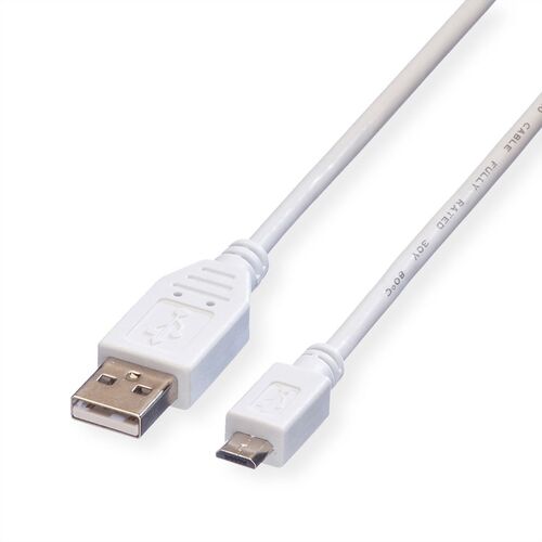 VALUE USB 2.0 CABLE, AM-MICROB, M, 0.15M