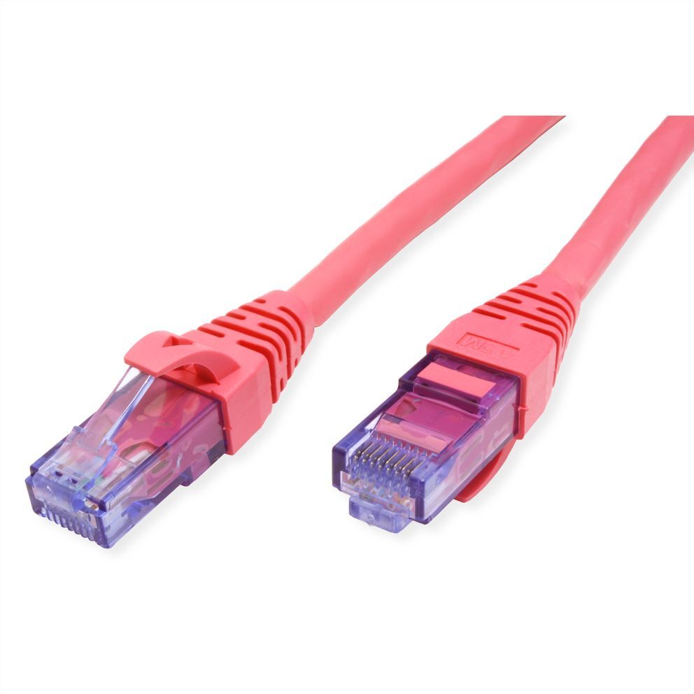 LATIGUILLO RJ45 3 M CAT.6A UTP LSOH COBRE COMPONENT LEVEL ROSA ROLINE