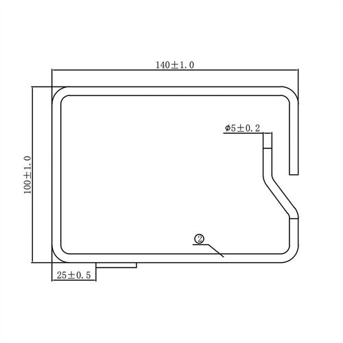 Organizador de cables de 19", 140x100 mm, metlico Roline