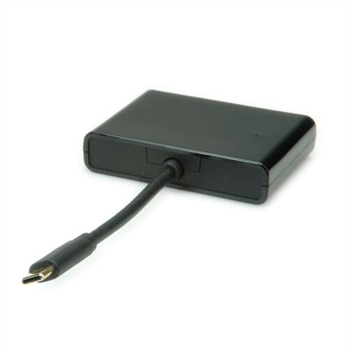 CONVERTIDOR  Tipo C -  HDMI/VGA, M/H, negro, 0,1 m STANDARD