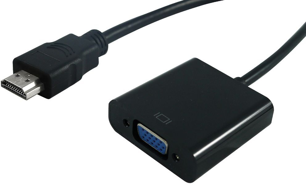 ADAPTADOR HDMI M - VGA H STANDARD