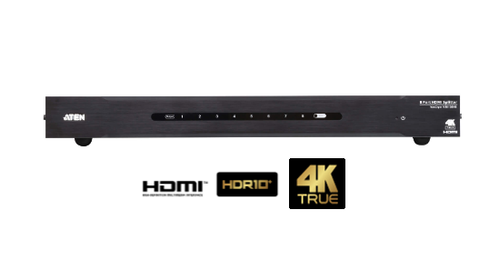 Multiplexor HDMI True 4K de 8 puertos ATEN mod. VS0108HB