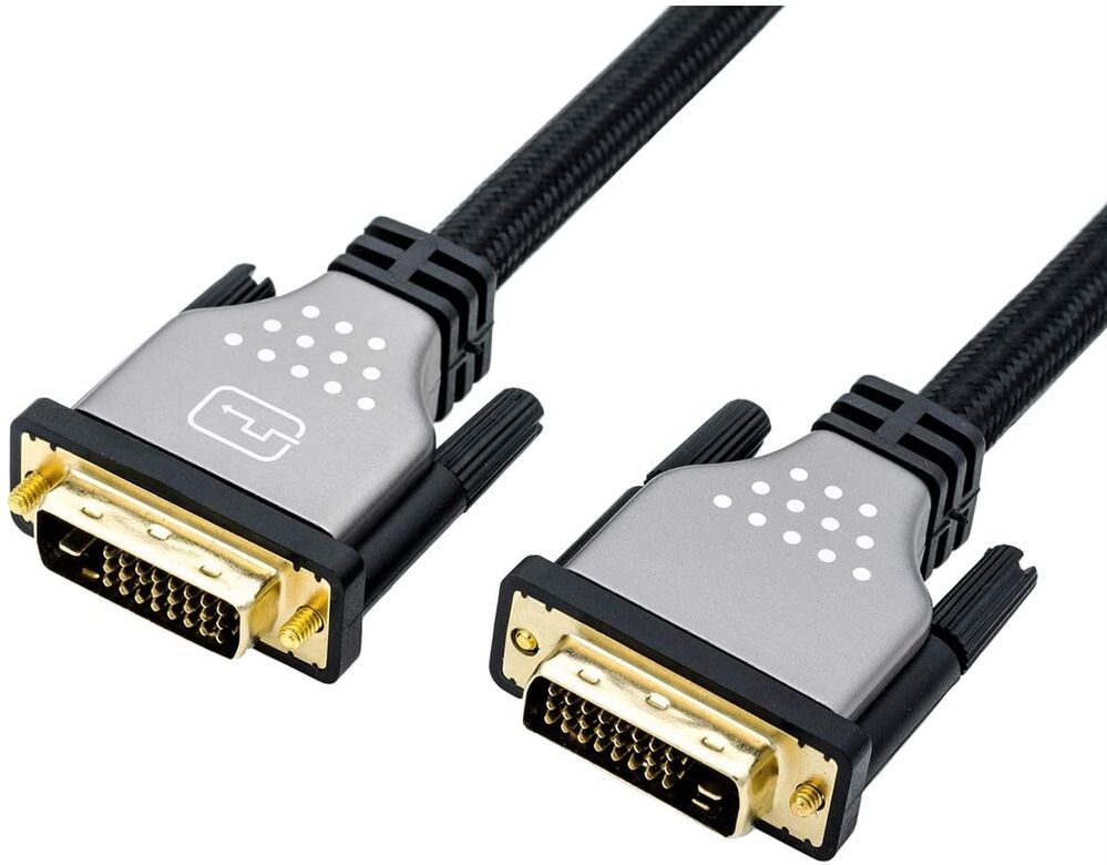 CABLE DVI 5 M. DVI M/DVI M DUAL LINK (24+1) GOLD ROLINE