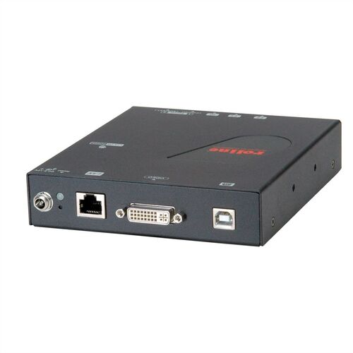 Extensor KVM de sobre Gigabit Ethernet, DVI, USB, transmisor (TX) ROLINE