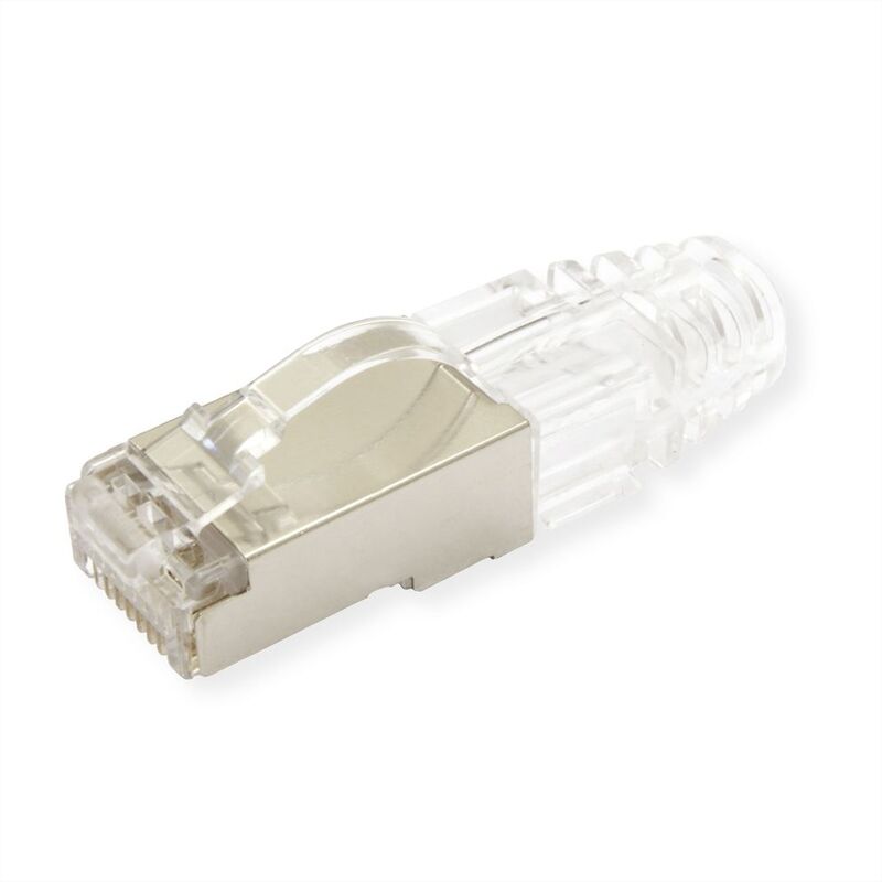 CONECTOR RJ45 HEMBRA/KRONE CAT.6 PARA PATCHPANEL Y ROSETA, COLOR GRIS 