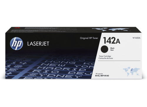 HP Cartucho de Tner Original LaserJet 142A negro