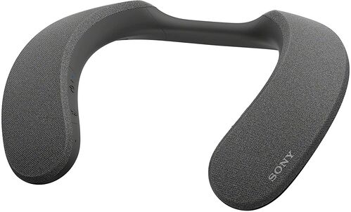 Sony Altavoz Estilo Neckband con Bluetooth y Sonido Dolby Atmos Envolvente, Transmisor Incluido, Negro