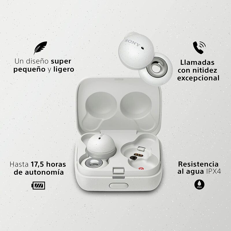 Sony LinkBuds Auriculares Bluetooth True Wireless Blanco-gallery-thumb-4