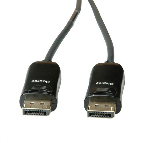 Cable Displayport DP  50 M.  v1.4 Active Optico (AOC), 8K HDR ,UHD (7680x4320 a 60 Hz) M/M, ROLINE