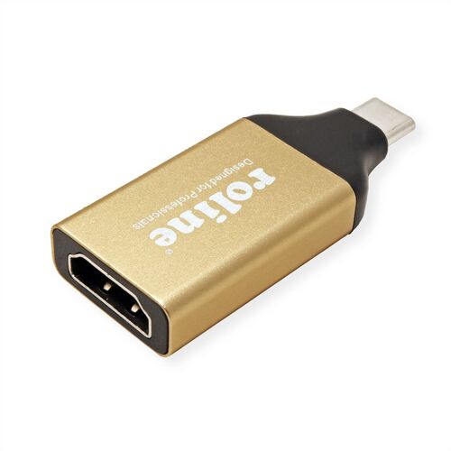 Adaptador USB Tipo C - HDMI, M/H GOLD ROLINE