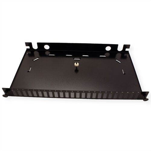 Caja de empalme de 19" vaca 1U, ampliable, 24x SC-DX cudruple VALUE