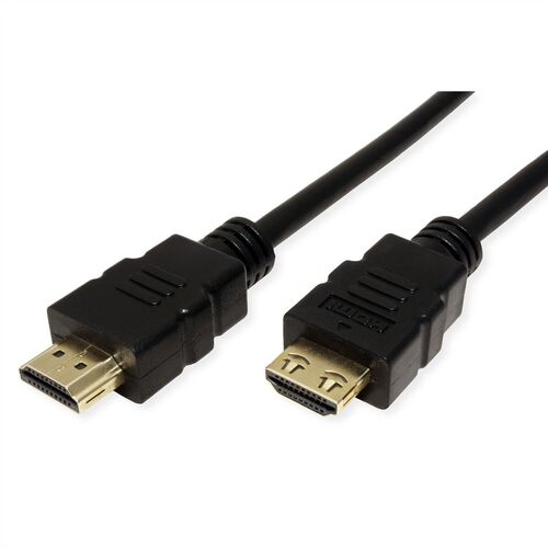 Cable HDMI 10 M. Ultra HD + Ethernet, M/M, enchufe resistente, 4 K, HDR, 3D,  3840x2160 @60Hz, negro VALUE