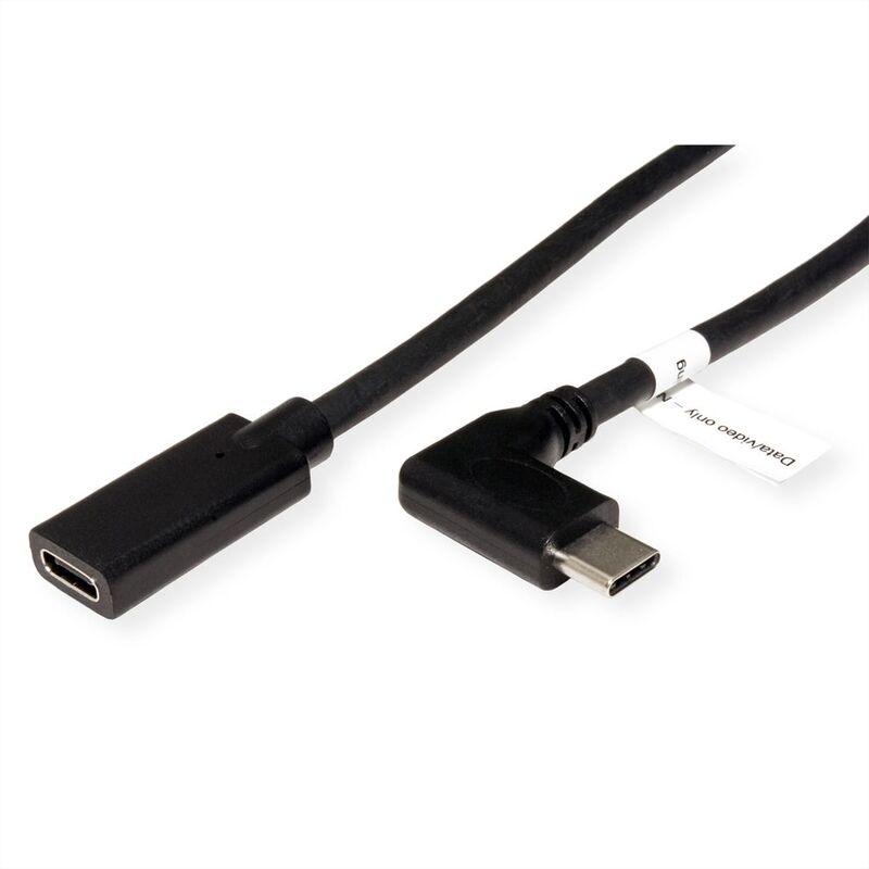 Cable extension HDMI macho a hembra 0.10 M Negro