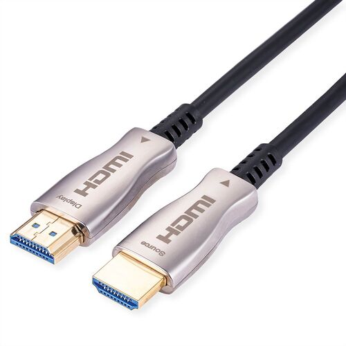 Cable HDMI 20 M UHD,  Optico Activo (AOC), 4K60, M/M,  VALUE
