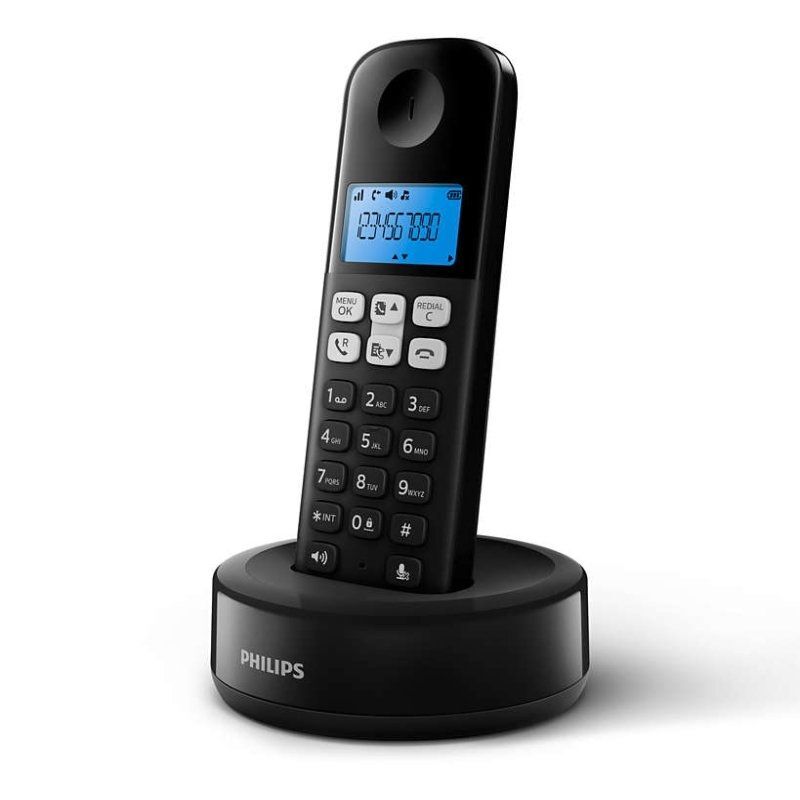 Teléfono Inalámbrico  D1611B/34/ Negro Philips