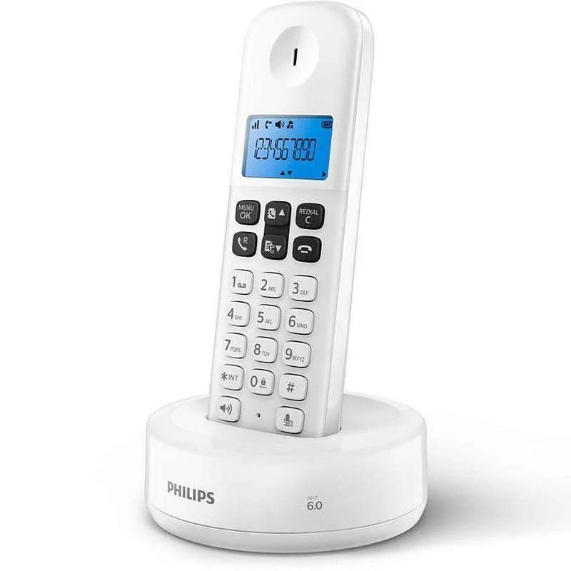 Teléfono Inalámbrico D1611W/34/ Blanco  Philips