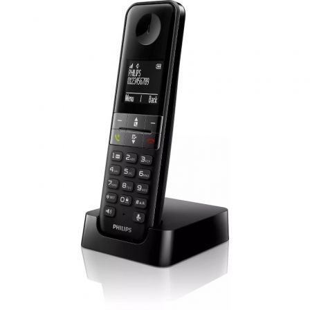 Teléfono Inalámbrico D4701B/34/ Negro  Philips
