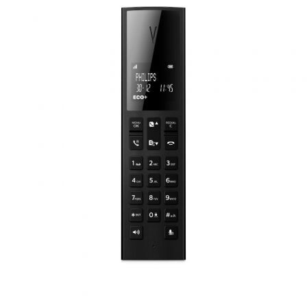 Teléfono Inalámbrico LINEA V M3501B/23 V2/ Negro Philips