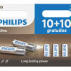 Philips Pilas  Alcalinas LR6 / AA Blister  10+10 Blister
