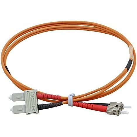 CABLE FIBRA OPTICA 3 M. 62.5- 125 Micras, ST-SC