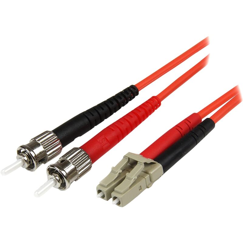 CABLE FIBRA OPTICA 2 M. 62.5- 125 Micras, LC-ST 