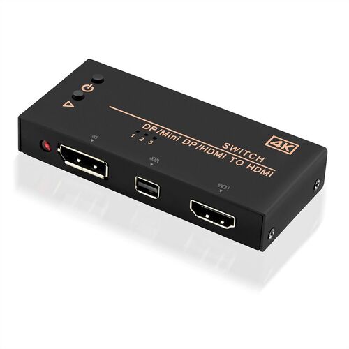 Conmutador HDMI / Mini DisplayPort/ DisplayPort a HDMI VALUE