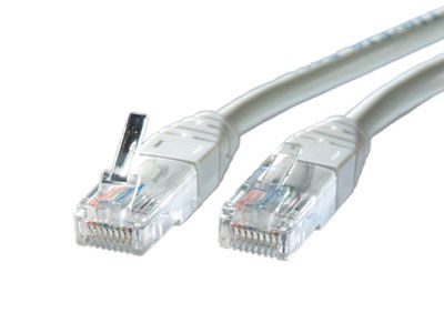 LATIGUILLO RJ45 0,5 M. CAT.6 UTP CCA AWG 24 GRIS VALUE