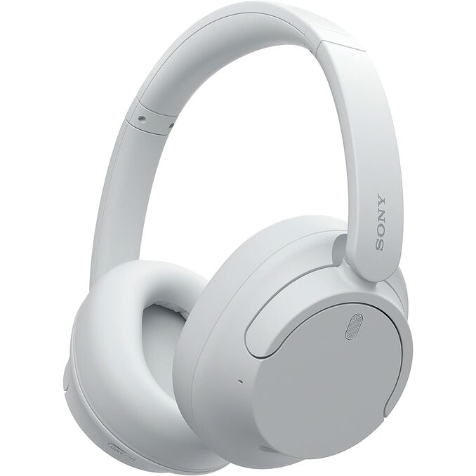 Sony Auriculares Inalámbricos Bluetooth, con Noise Cancelling, hasta 35  Horas de Autonomía y Carga Rápida, Blanco 