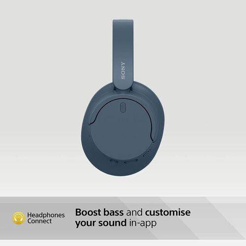 Sony Auriculares Inalmbricos Bluetooth, con Noise Cancelling, hasta 35 Horas de Autonoma y Carga Rpida, Azul