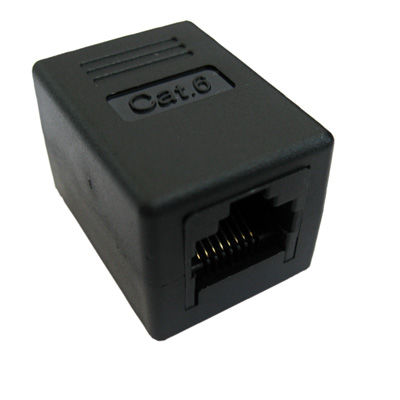 EMPALMADOR UTP RJ45 CAT.6  NEGRO VALUE