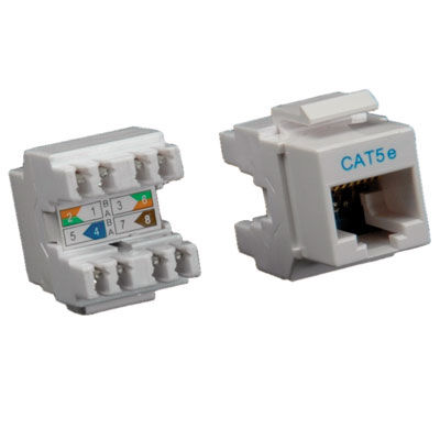 CONECTOR RJ45 HEMBRA/KRONE CAT.6 PARA PATCHPANEL Y ROSETA, COLOR GRIS 