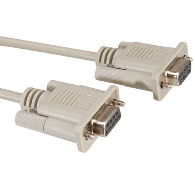 CABLE SERIE 1,8 M. LINK-NULL MODEM DB9 H/H