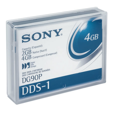 SONY CINTA 4 MM DDS-1 2/4 GB, 90 M