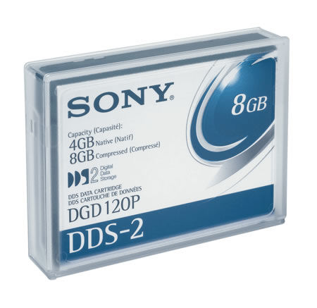 SONY CINTA 4 MM DDS-2 4/8 GB, 120 M