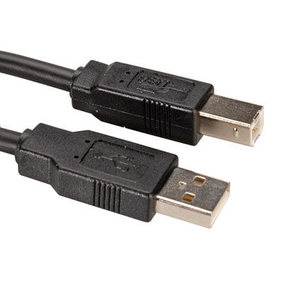 CABLE USB 2.0 4,5 M. A-B NEGRO ROLINE