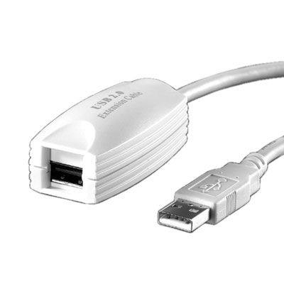 CABLE USB 2.0 5 M. PROLONGADOR 1 PUERTO VALUE